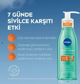 Nivea Derma Skin Clear Sivilce Karşıtı Yüz Temizleme Jeli 150 Ml + Tonik 200 Ml - 6