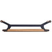 Modern Çay Kahve Kahvaltılık Ve Sunum Tepsisi Metal Özel Seri Doğal Ahşap Meşe - 2