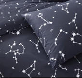 Taç Ranforce Tek Kişilik Nevresim Takımı Lonny Lacivert - 2