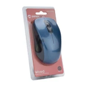 Everest USB 1200dpi Optik Kablolu Mouse Mavi (SM-258) thumbnail 5