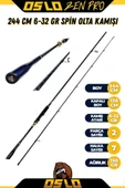 Oslo Zen Pro 244cm 6-32gr Shimano FX 4000 Spin Olta Seti thumbnail 4