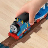 Orjinal Fisher Price Thomas ve Arkadaşları Thomas ve Skiff Açılır Köprü Macerası Seti HGX65 thumbnail 7