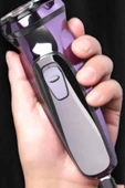 Profesyonel Şarjlı Saç ve Sakal Tıraş Makinesi Hassas Kesim thumbnail 3