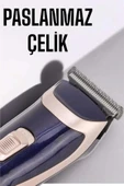 Profesyonel Şarjlı Saç ve Sakal Traş Makinesi Kolay Kullanım thumbnail 1