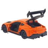 Çek Bırak Metal Küçük Arabalar 8 cm - 6411A - Turuncu thumbnail 2