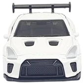 Çek Bırak Metal Küçük Arabalar 8 cm - 6411A - Beyaz thumbnail 6