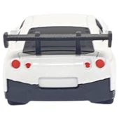 Çek Bırak Metal Küçük Arabalar 8 cm - 6411A - Beyaz thumbnail 7