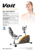 Voit R60 Bronze Collection Yatay Kondisyon Bisikleti | Bluetooth Destekli, 8 Kademe Dirençli - 3