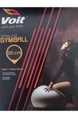Voit Gymball 65 cm Pompalı Siyah Pilates Topu Sarı thumbnail 7