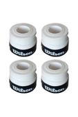 Wilson Tenis Gribi Comfort Bowl O'grips 4 Adet Grip, Tenis Raketi Gribi Beyaz Beyaz - 1