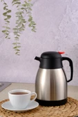 Paslanmaz Çelik Çay Termosu 1.5 Litre | 12-24 Saat Soğuk, 8-12 Saat Sıcak Tutma | Paslanmaz Çelik thumbnail 3