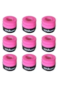 Wilson Comfort Bowl O'grips 9 Adet Grip, Tenis Raketi Gribi Pembe - 1