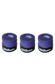 Wilson Comfort Bowl O'grips 3 Adet Grip, Tenis Raketi Gribi Mor - 1