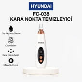 Hyundai FC-038 Vakumlu Siyah Nokta Temizleyici  3 Modlu Emiş Gücü Cilt Gözenek Temizleyici - 1