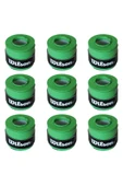 Wilson Comfort Bowl O'grips 9 Adet Grip Tenis Raketi Gribi Yeşil - 1