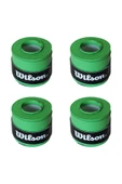 Wilson Comfort Bowl O'grips 4 Adet Grip, Tenis Raketi Gribi Yeşil - 1