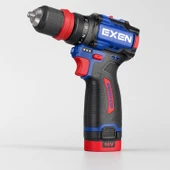 Exen EN 162 DS Kömürsüz Darbeli Akülü Matkap 16V 2Ah Li-ion Hızlı Şarj Led Işıklı Taşıma Çantalı thumbnail 6