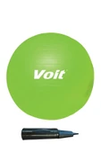 Voit Gymball 65 cm Pompalı Siyah Pilates Topu Yeşil thumbnail 1