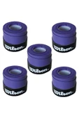 Wilson Comfort Bowl O'grips 5 Adet Grip, Tenis Raketi Gribi Mor - 1