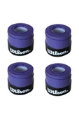 Wilson Comfort Bowl O'grips 4 Adet Grip, Tenis Raketi Gribi Mor - 1