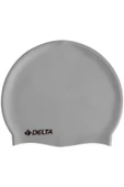 Delta Unisex 100 Adet Silikon Bone Karma Renk Silikon Yüzücü Bonesi - 6