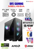 DFS GAMING MELISSA RYZEN 7 7700X-B650M-RTX 5060-32GB DDR5 RAM-1TB M.2 SSD-OYUNCU BİLGİSAYARI thumbnail 1