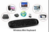 Wireless 2.4 GHz Sihirli Smart Klavye Air Mouse Siyah   Andorid TV Kumanda - 4