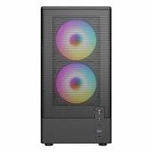 Frisby FC-8975B 550W USB 3.2 RGB mATX Mid Tower Siyah Kasa thumbnail 2