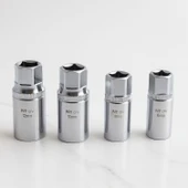 Saplama Sökme Lokma Seti 4 Parça Kırık Vida Civata Çıkarma Takımı Dayanıklı Lokma Anahtar Seti thumbnail 4