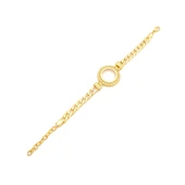 Altın Kaplama Çeyrek Çerçeve Bileklik BLK-1133 thumbnail 2