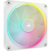 CORSAIR iCUE LINK LX140 RGB 140mm PWM Beyaz İkili Kasa Fanı - 3