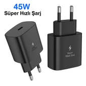 45W Süper Hızlı Şarj Adaptörü  Type-C Çıkışlı, Güvenli ve Dayanıklı Şarj Cihazı - 4