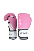 Delta Punch Dura-Strong Pembe-Beyaz Boks Eldiveni 8 thumbnail 2