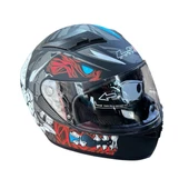 LS5 Fullface Güneş Vizörlü Kask MatBlue Large (L) - 1