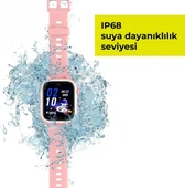 Slazenger 4G Tıger Kıds Prıme Pembe Görüntülü Görüşme Amoled LCD 5MP Kamera özelliği Akıllı Çocuk Saati - 5