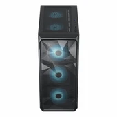 Frisby FC-9485G 600W 80+ Bronz USB 3.2 RGB ATX Mid Tower Siyah Kasa thumbnail 4