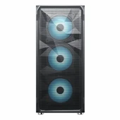 Frisby FC-9485G 600W 80+ Bronz USB 3.2 RGB ATX Mid Tower Siyah Kasa thumbnail 2