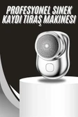 Kablosuz Tıraş Makinesi Günlük Hızlı Taşınabilir Şarjlı Yuvarlak Paslanmaz Çelik thumbnail 2