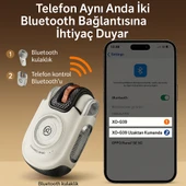 Akıllı Dokunmatik Kontrollü Bluetooth Kulaklık  Uzaktan Video Kaydırma & Fotoğraf Çekme - 6