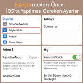 Akıllı Dokunmatik Kontrollü Bluetooth Kulaklık  Uzaktan Video Kaydırma & Fotoğraf Çekme - 8