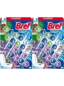 Bref Power Aktiv Klozet Bloğu Çam ve Lavanta Kokulu (8 Li Set) (2pk 4) 2 Paket thumbnail 1