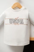 U.S. Polo Assn Erkek Bebek 3'lü Takım Bej thumbnail 5