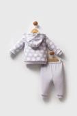 U.S. Polo Assn Kız Bebek 3'lü Takım Lila thumbnail 3