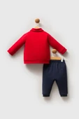 U.S. Polo Assn Erkek Bebek 3'lü Takım Kırmızı thumbnail 3