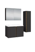 80 cm Lavina Banyo Dolabı + 30 cm Lavina Boy Dolabı - 4