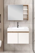 80 cm Saura Banyo Dolabı - 1