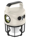 Ps-22025 Çift Işıklı Type-c Powerbank Özellikli Taşınabilir Şarj Edilebilir Kamp Lambası thumbnail 1