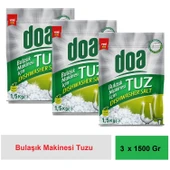 Doa Bulaşık Makina Tuzu - Doypack 1,5 Kg Vegan x 3 Adet - 1