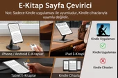 Akıllı Dokunmatik Kontrollü Bluetooth Kulaklık  Uzaktan Video Kaydırma & Fotoğraf Çekme - 4
