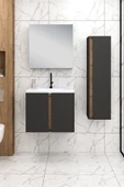 65 cm Lavina Banyo Dolabı + 30 cm Lavina Boy Dolabı - 1